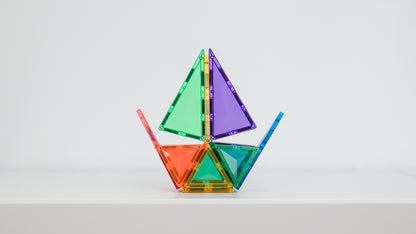 24 vnt. Connetix magnetinis konstruktorius - Rainbow Mini pack